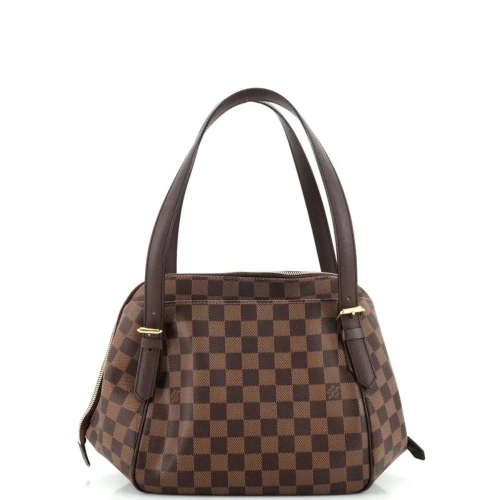 ❌SOLD ❌ EUC Auth Louis Vuitton Belem Damier MM Brown - Picture 10 of 14